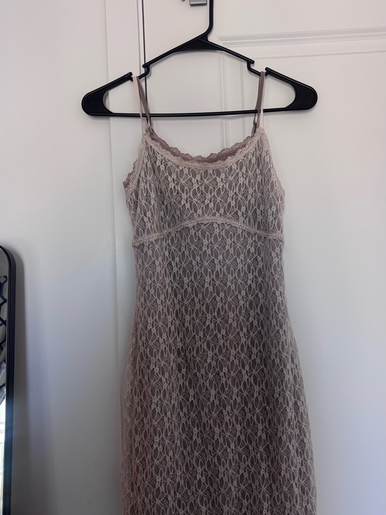 wild fable Dresses & Skirts - wild fable Lace Mini Dress in Taupe